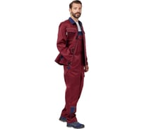 Костюм Эксперт Спецодежда Страйк 2, бордовый/темно-синий, р. 64-66, рост 170-176 6446000038836