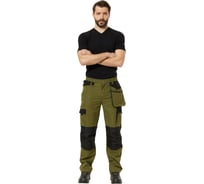 Брюки Эксперт Спецодежда Форест хаки/черный, р. 60-62, рост 182-188 6446000065931