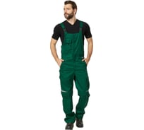 Полукомбинезон Эксперт Спецодежда Алатау зеленый/черный, р. 52-54, рост 182-188 6446000057653