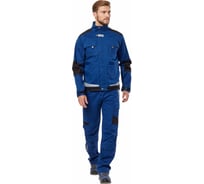 Куртка Эксперт Спецодежда Азур синий/черный, р. 44-46, рост 182-188 6446000066884