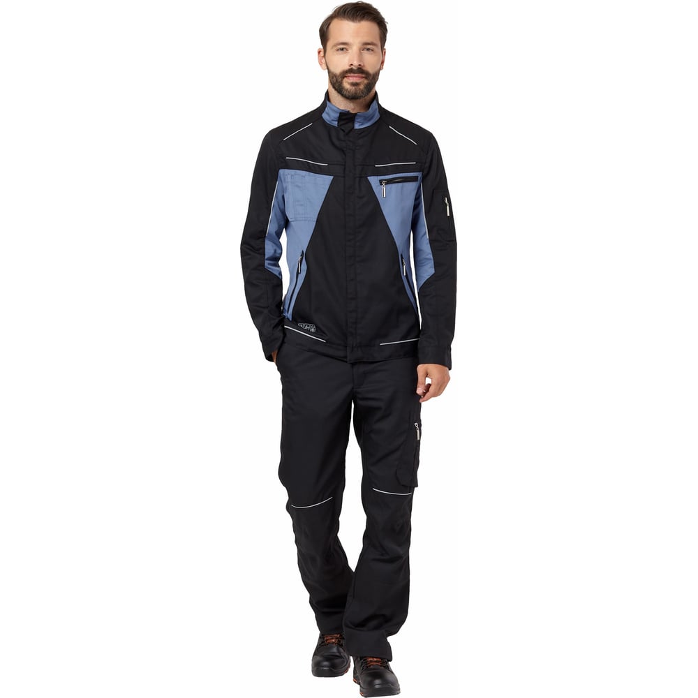 Куртка Эксперт Спецодежда Шелби Shelby черный/маренго, р.60-62, рост ...