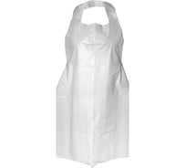 Ламинированный фартук из спанбонда Факел 60 гр/м2, белый, 25 шт 87473976