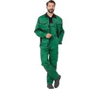 Костюм Эксперт Спецодежда Страйк 2, зеленый/черный, р. 68-70, рост 182-188 6446000060349