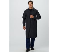 Мужской рабочий халат Факел, бязь, черный, размер 48-50, рост 170-176 87481194.003