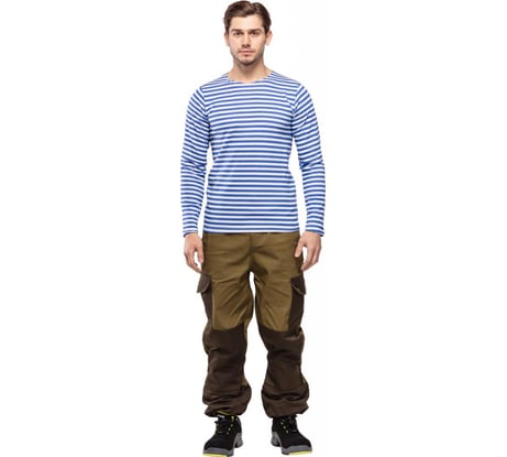 Летняя тельняшка ООО Комус васильковая полоса, р. 54 446707