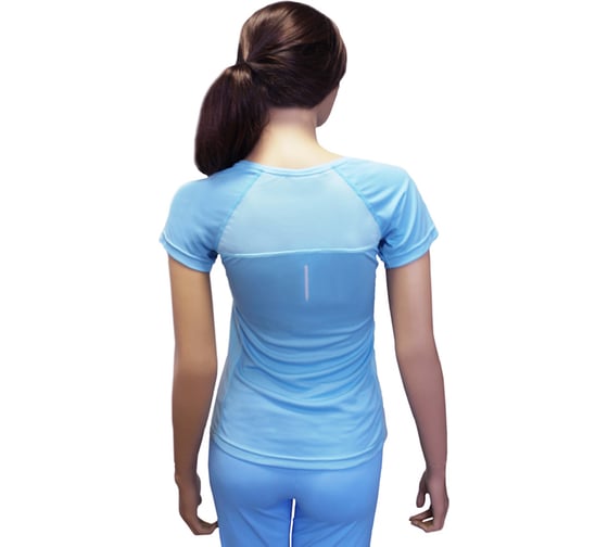 Женская футболка для фитнеса Kampfer Light blue размер L K05646001