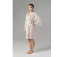 Халат-кимоно с рукавами ЧИСТОВЬЕ белый, комплект 5 шт, Смс, 24 г/м2 630884 02-189
