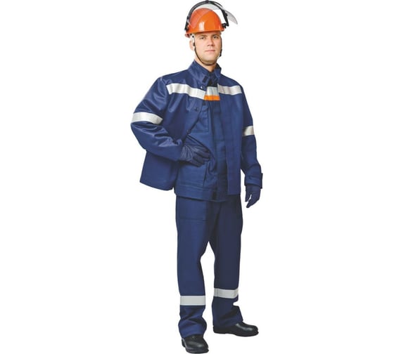 Костюм ГК Спецобъединение из огнезащитной ткани WORKER, 51 кал/см2 СП04-Л VII/120/182