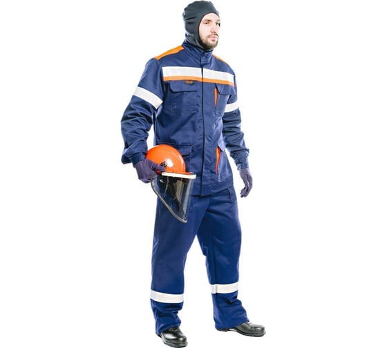Костюм ГК Спецобъединение из огнезащитной ткани WORKER, 42 кал/см2 СП03-Л V/112/182 1