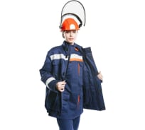 Куртка-накидка ГК Спецобъединение из огнезащитной ткани WORKER, 52 кал/см2 СПн09-ДV/88/182