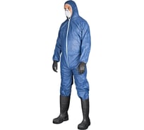 Одноразовый комбинезон Lakeland ZoneGard 50 шт., синий, р. M Одо 028.50/M