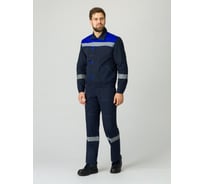 Костюм ФАКЕЛ Липецк-1 СОП темно-синий/васильковый, р. 60-62, 182-188 87481725.010