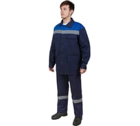 Костюм ФАКЕЛ Производственник СОП темно-синий/васильковый, р. 52-54, 182-188 87482766.006