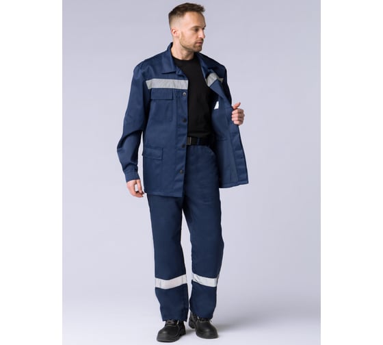 Костюм ФАКЕЛ Экспертный-Люкс СОП темно-синий, р. 48-50, 170-176 87468306.003 1