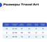 Футболка RoadLike Travel Art, р.XS, белая 400491 8