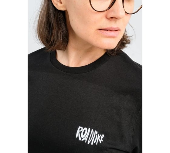 Футболка RoadLike Surf Side, р.M, черная 402760