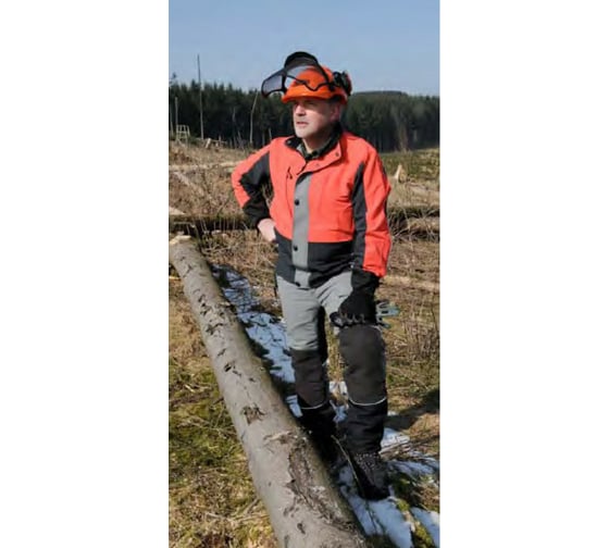 Защитные брюки Oregon Fiordland тип А р.XL 295400/XL