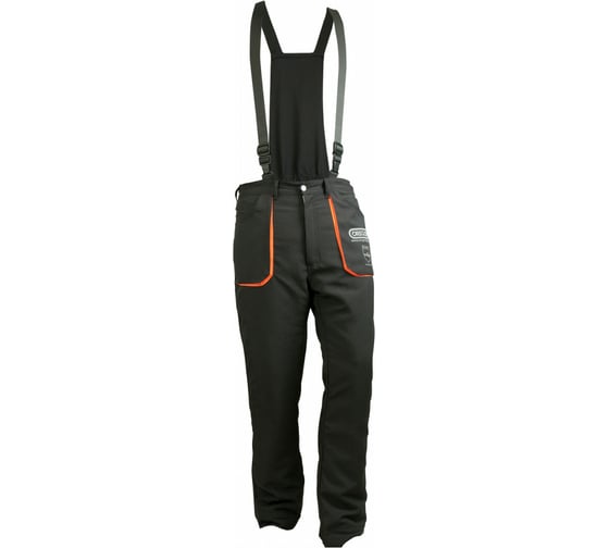 Защитные брюки с подтяжками Oregon YUKON тип A размер XL 295445/XL 1