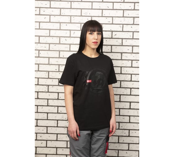 Футболка EKF Ток, черная, р. S T-shirt_Tok_b_S