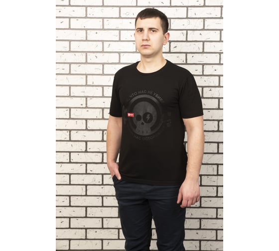 Футболка EKF Ток, черная, р. M T-shirt_Tok_b_M 1