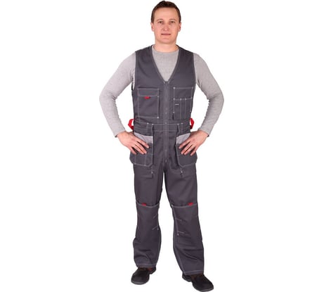 Мужской летний полукомбинезон БЕРТА Сити, р. 56-58, рост 182-188 ПолСити 112-116/182-188