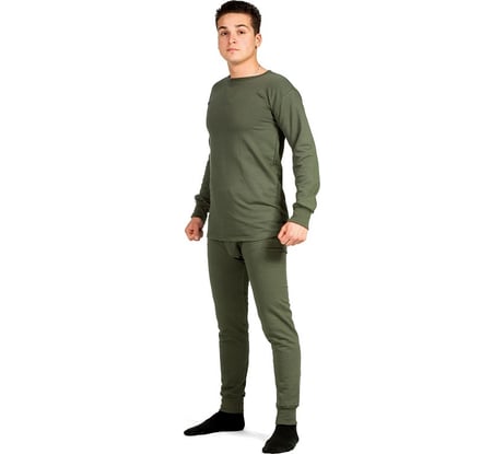 Нательное белье с начесом Авангард. Профессиональная экипировка темно-оливковый, р.104, рост 182-188 14156