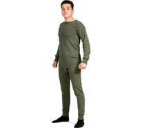 Нательное белье с начесом Авангард. Профессиональная экипировка темно-оливковый, р.124, рост 170-176 14962