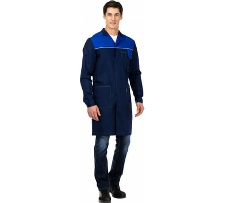 Мужской халат Авангард. Профессиональная экипировка Технолог р.96-100, рост 170-176 45454
