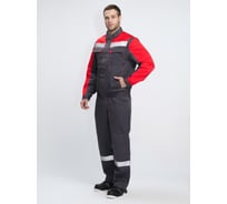 Костюм ФАКЕЛ Сфера NEW темно-серый/красный, р. 44-46; 158-164 87468102.015