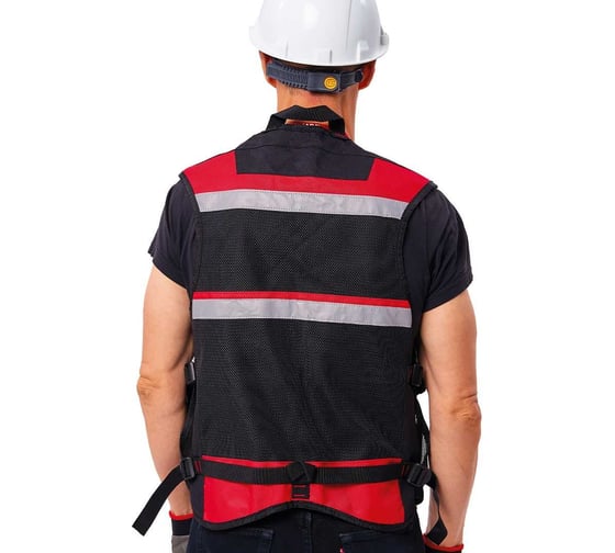 Универсальный регулируемый жилет монтажника Система LO43175 КМ-TOOLVESTBAG-23