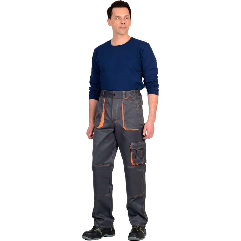 Мужские рабочие брюки СИРИУС Crown, серые, р. 60-62/170-176 1996/9 ...