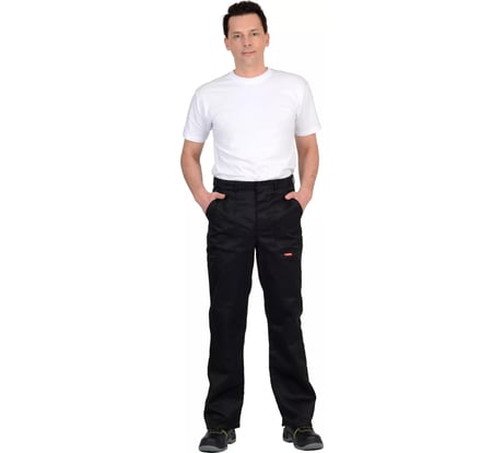 Рабочие брюки СИРИУС профессионал, черный, р. 56-58/170-176 3470/7