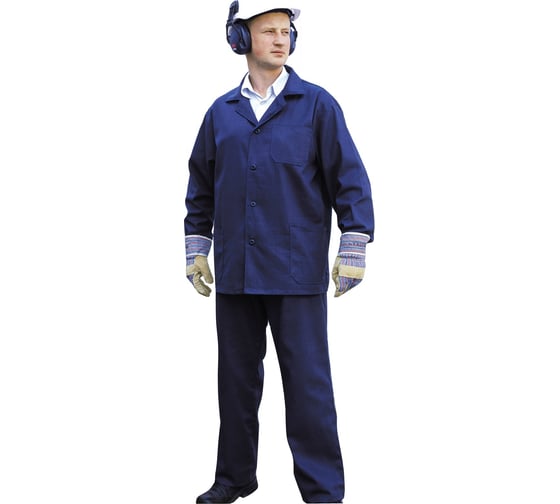 Мужской костюм из смесовой ткани ТРАКТ ШКВАЛ р. 48-50, рост 5-6 Кос036548 1