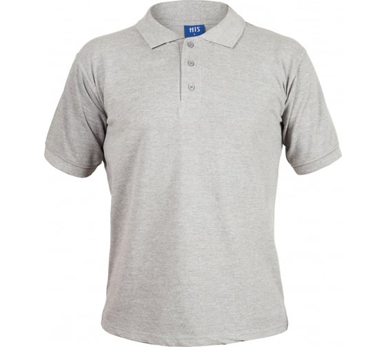 Рубашка-поло с коротким рукавом ООО Комус 190г, серая, р.3XL 1413880