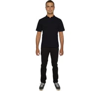 Мужская рубашка-поло ООО Комус синяя, р. S 1187762