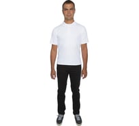 Мужская рубашка-поло ООО Комус белая, р. M 1187775