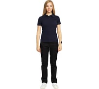 Женская рубашка-поло ООО Комус синяя, р. XXL 1187790