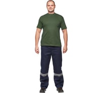 Футболка с коротким рукавом ООО Комус 160 г, темно-зеленая, р.3XL 348266