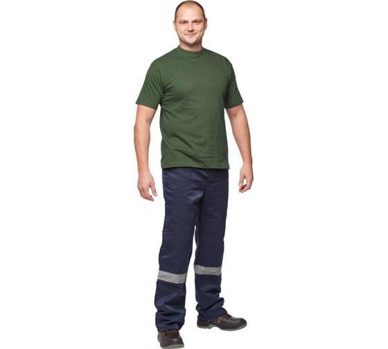 Футболка с коротким рукавом ООО Комус 160 г, темно-зеленая, р. XXL 348265