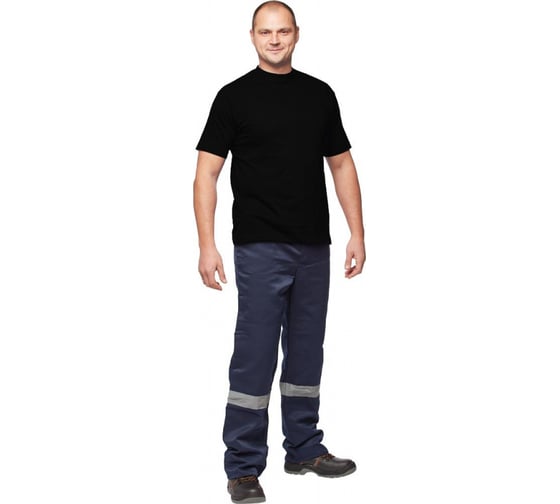 Футболка с коротким рукавом ООО Комус 160 г, черная, р. XXL 348253