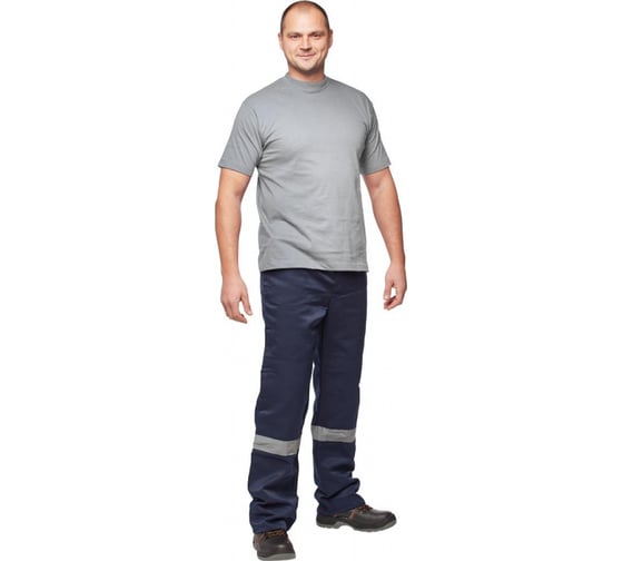 Футболка с коротким рукавом ООО Комус 160 г, серая, р. XXL 348283