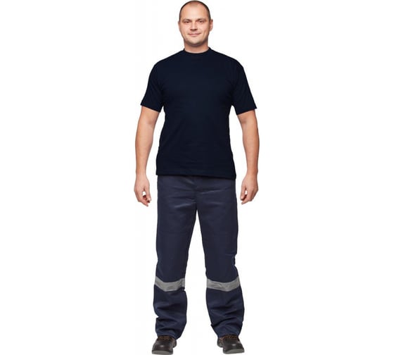 Футболка с коротким рукавом ООО Комус 160 г, темно-синяя, р. XL 348258