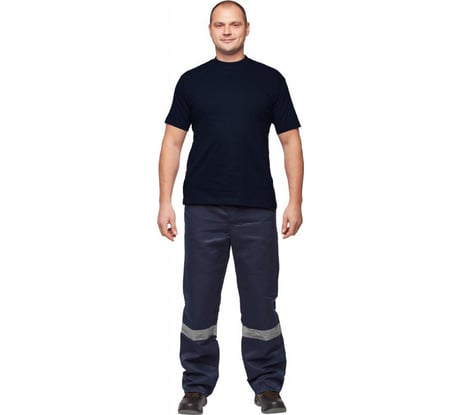 Футболка с коротким рукавом ООО Комус 160 г, темно-синяя, р. 3XL 348260