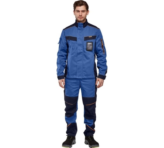 Рабочая летняя куртка ООО Комус nайтстар алькор, синий, р.56-58, рост 170-176 1615754 1