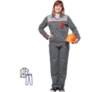 Рабочий летний женский костюм ООО Комус л10-кбр темно-серый/светло-серый, р. 40-42 158-164 1538655