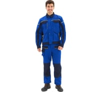 Мужской летний рабочий костюм ООО Комус л31-КБР синий, размер 60-62, рост 180-188 1516870