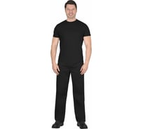 Футболка Сириус, черная, р.88-92/М 94293