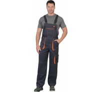 Полукомбинезон Сириус CROWN темно-серый/оранжевый, р.96-100, рост 170-176 44534