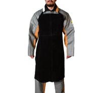 Спилковый фартук ООО Комус черный 1438409