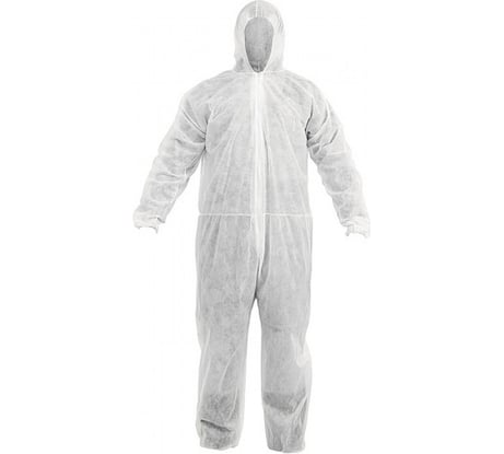 Защитный комбинезон одноразовый Спец белый, р. 2XL КЗБ-04